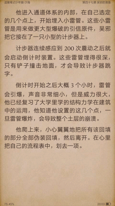 盗墓笔记 沙海 电子书截图 黎簇 吴邪 沙海邪 汪家人 阴谋