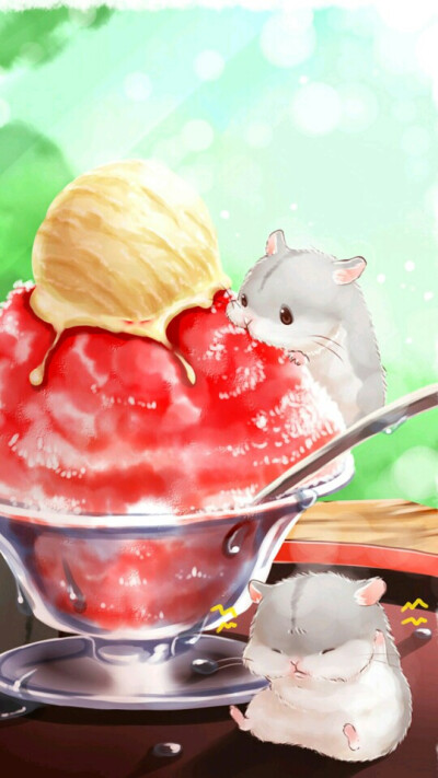 手绘,仓鼠君