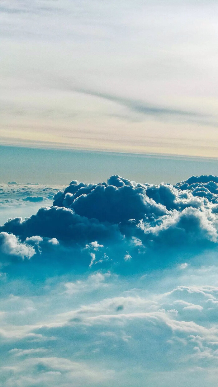 唯美自然风景 天空 云层的翻滚 意境 自然风光 唯美 iphone手机壁纸