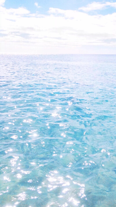 唯美自然风景 海洋 海水 意境 自然风光 唯美 iphone手机壁纸 锁屏