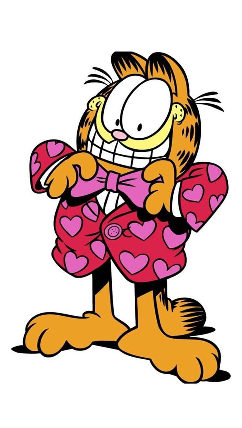 iphone 壁纸 加菲猫 garfield