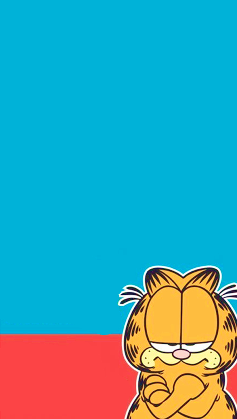 iphone 壁纸 加菲猫 garfield