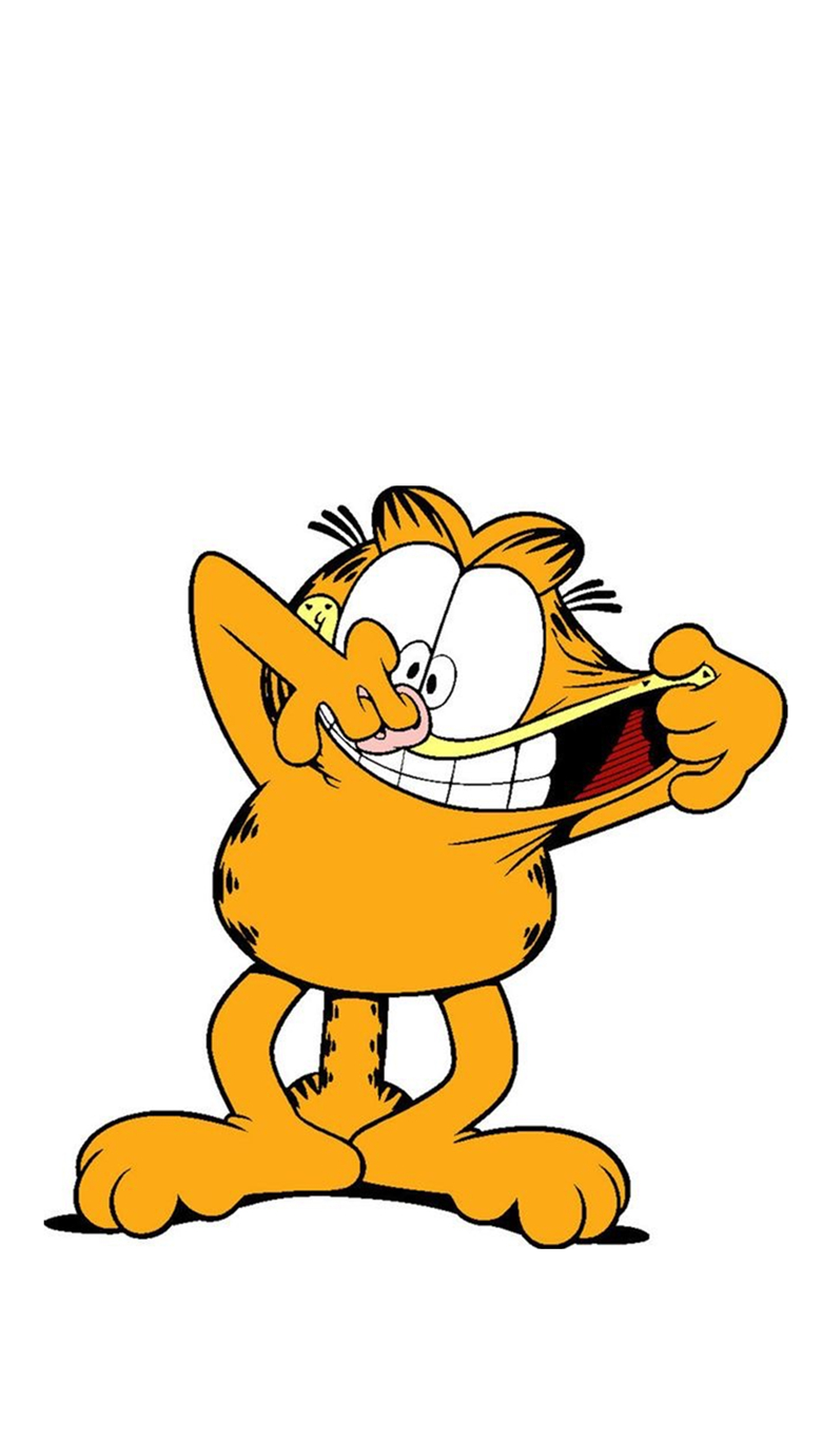 iphone 壁纸 加菲猫 garfield