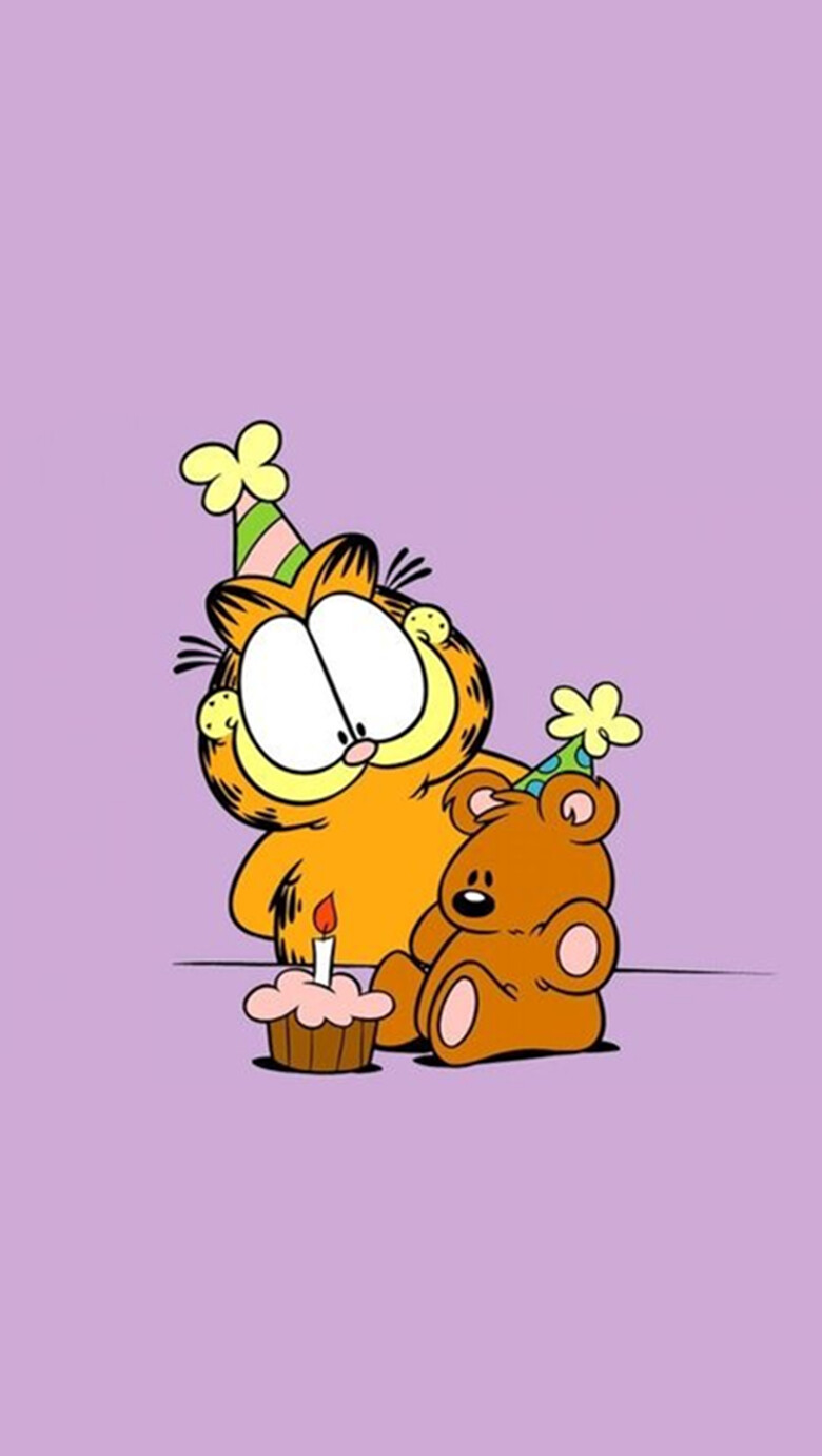 iphone壁纸加菲猫garfield