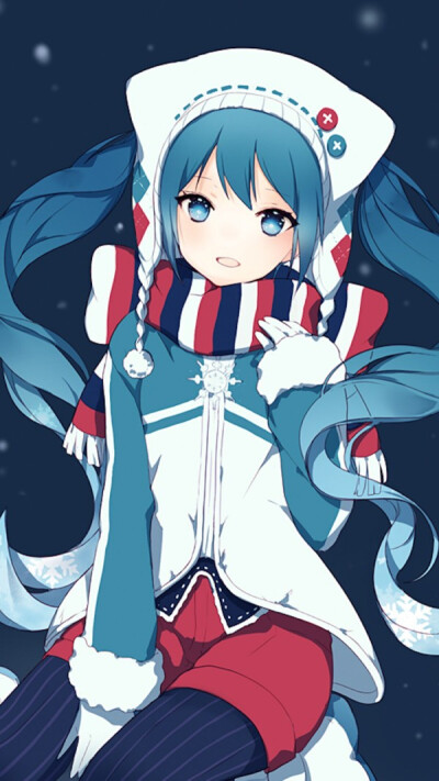 动漫女生初音未来