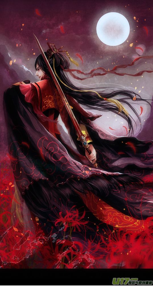 古风~中国风~插画~手绘~美男~妖孽~美女~古风场景~古风成双成对~q版