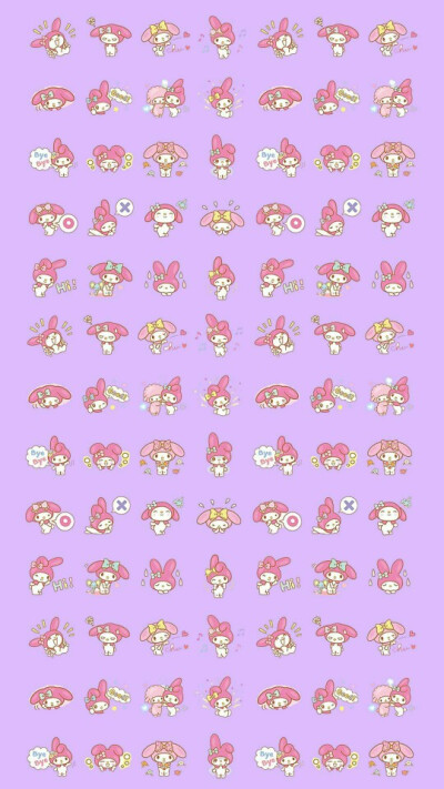 my melody# #可爱# #sanrio# #wallpaper# #手机壁纸# #背景# #锁屏