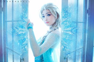 冰雪女王 cosplay