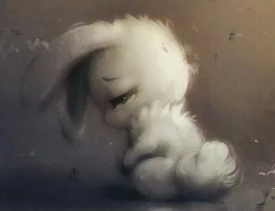 兔子,伤心,哭