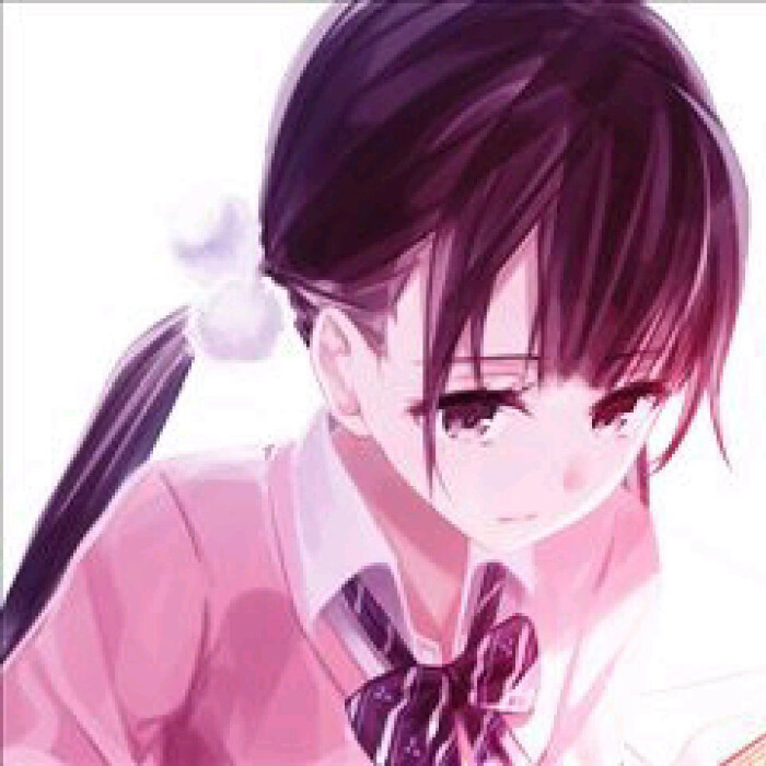 [萌系动漫头像]双马尾 制服 软妹 黑长直