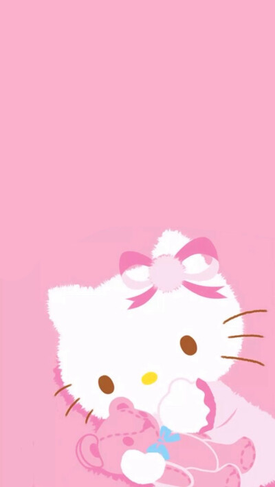 iphone 壁纸 可爱 hello kitty