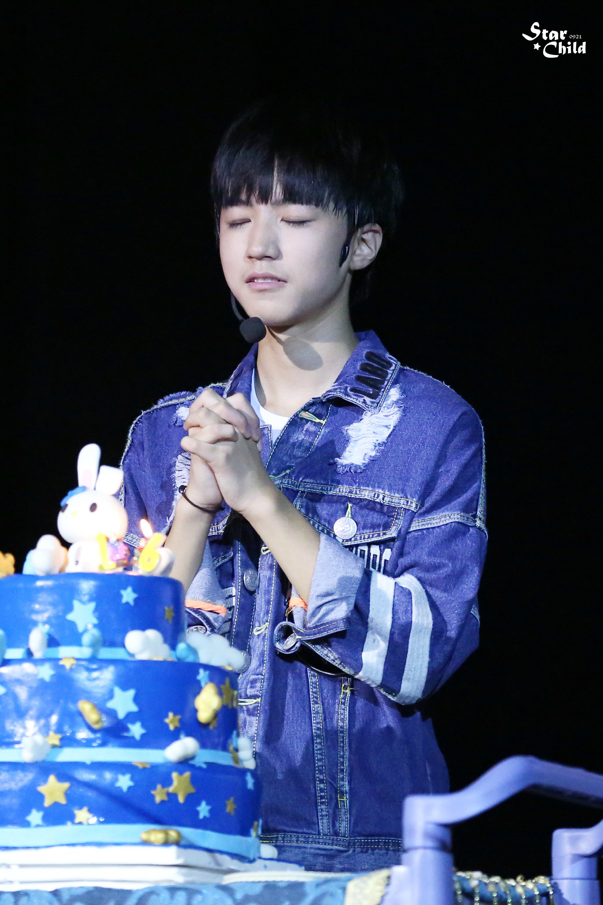 王俊凯#tfboys王俊凯#tfboys 150919 王俊凯生日会 cr:star