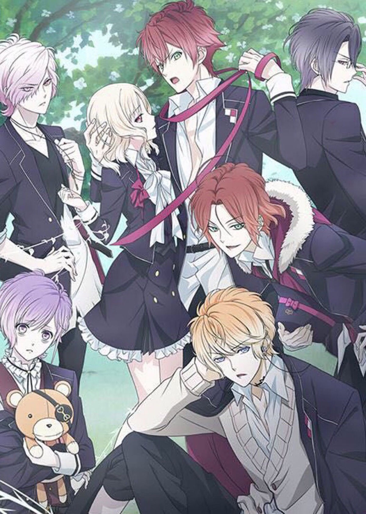 diabolik lovers more blood魔鬼恋人第二季 逆卷家族 官图已收