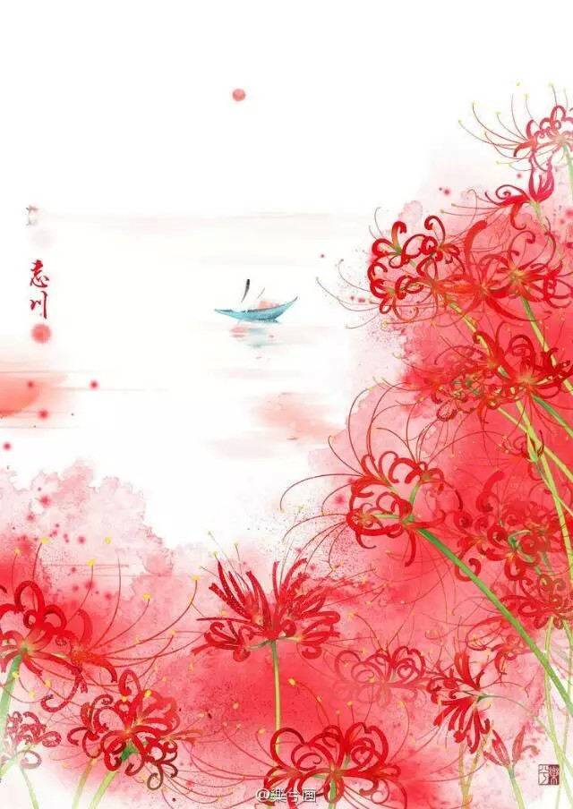 古风手绘 插画 且试天下