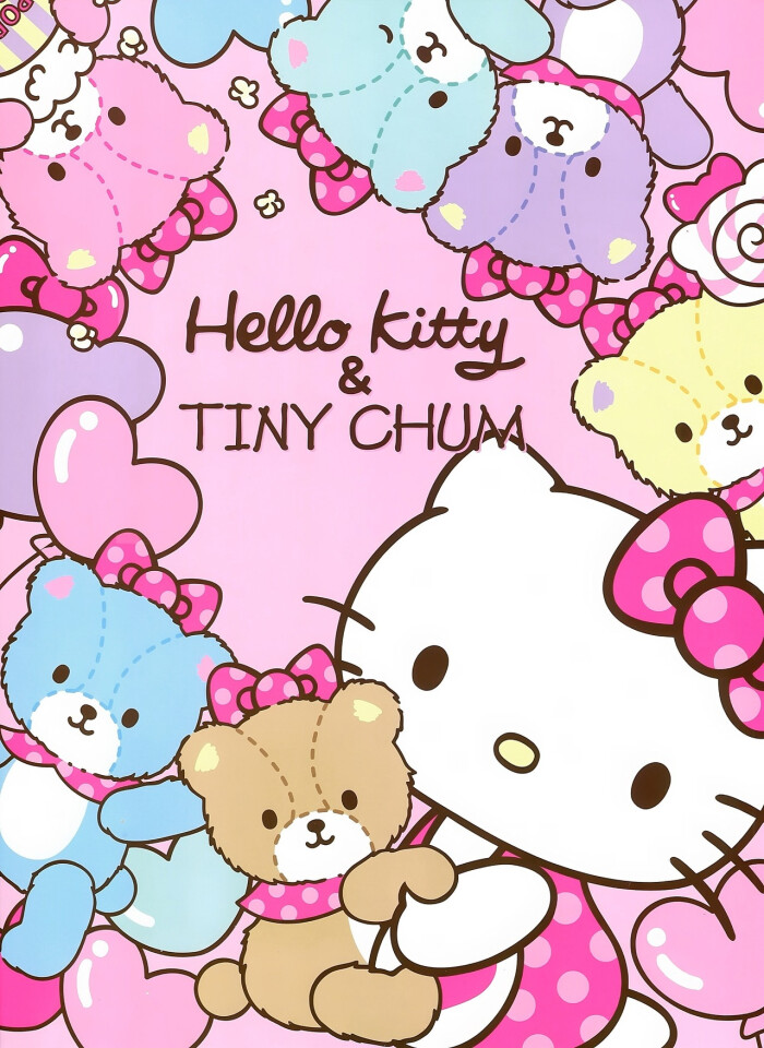 Hello Kitty Kitty控 Sanrio 可爱 Wallpaper 手机壁纸 背景 锁屏 壁纸 堆糖 美图壁纸兴趣社区
