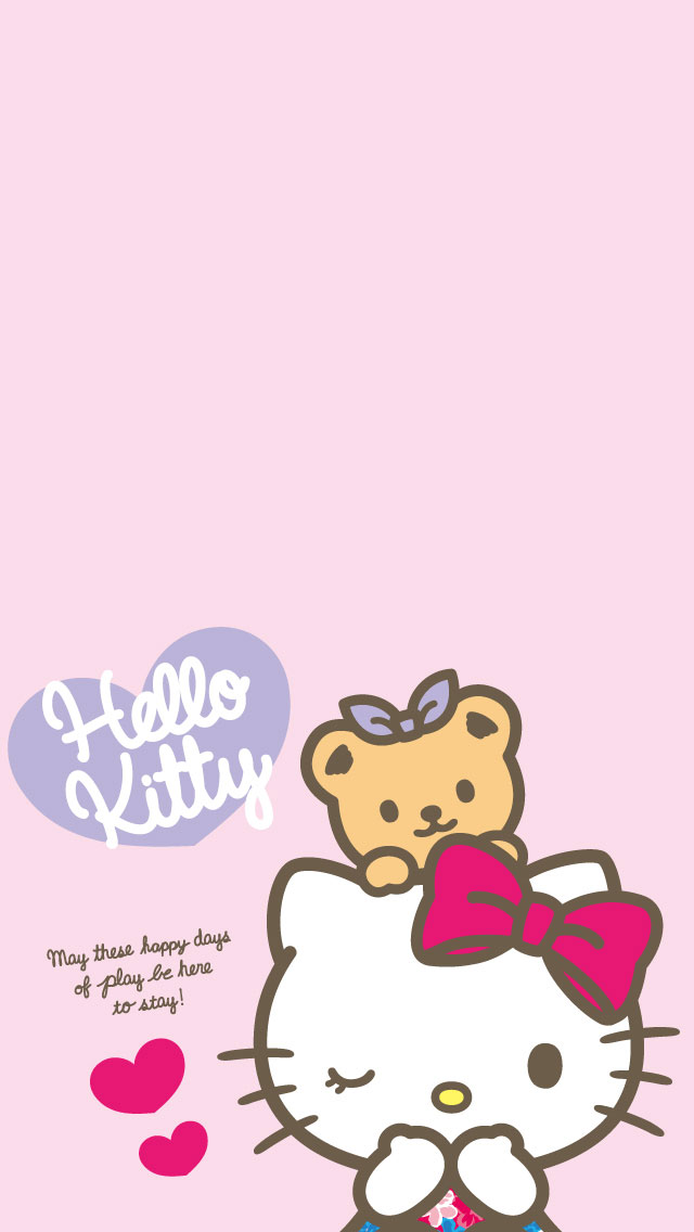 Hello Kitty Kitty控 Sanrio 可爱 Wallpaper 背景 壁纸 手机壁纸 锁屏 堆糖 美图壁纸兴趣社区