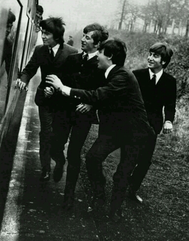 the beatles# look,mister!mister!can we have our ball back?