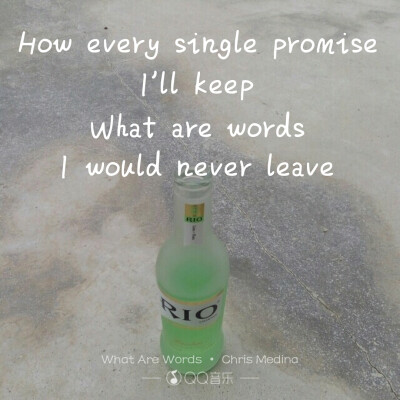 never leave