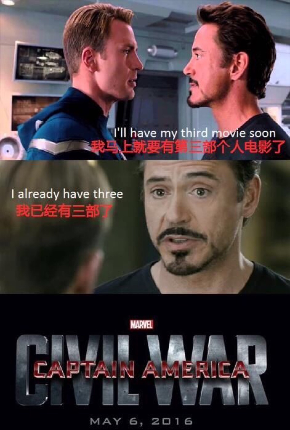 美国队长3:内战的真正原因 captain america civil war 美队 钢铁侠