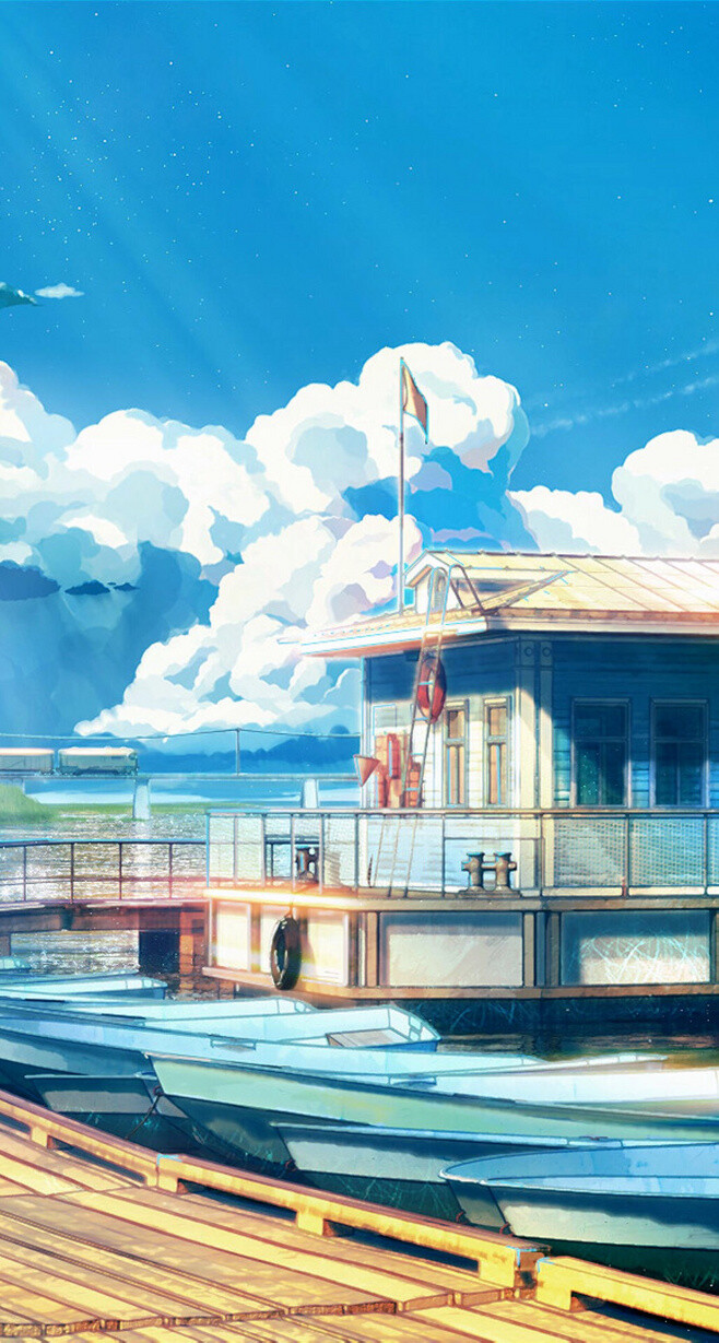 插画 风景 人物 森系 手绘 水彩 涂鸦 星空 唯美 意境 背景 二次元 小