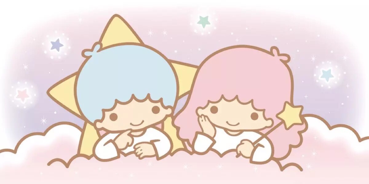 little twin stars 双子星 桌面壁纸～*