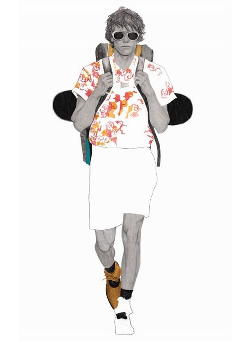 男装时装画