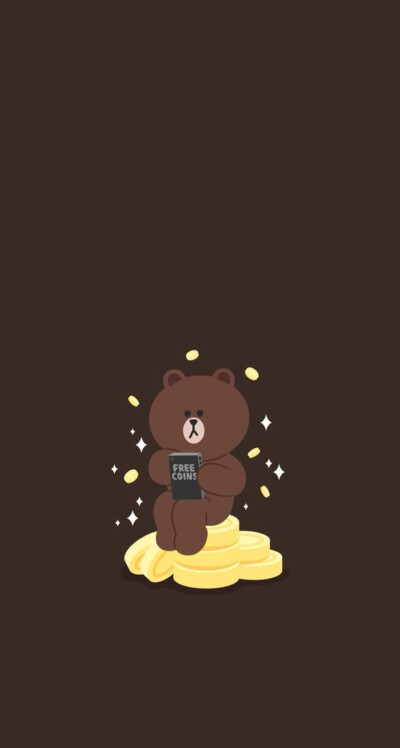 line friends 苹果手机高清壁纸首发.