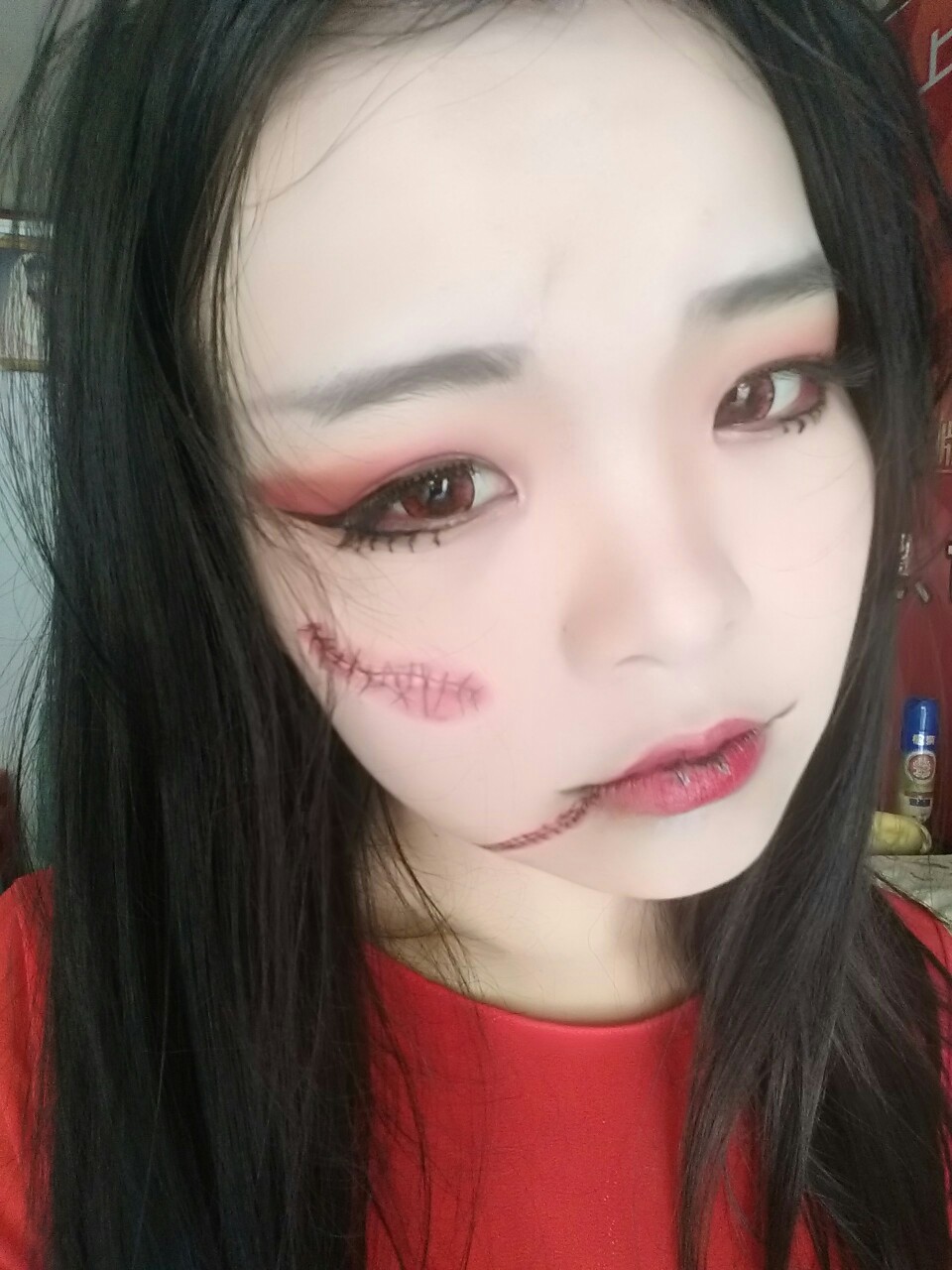 万圣节 吸血鬼 cos 万圣节妆容 可爱 不给糖,就捣乱