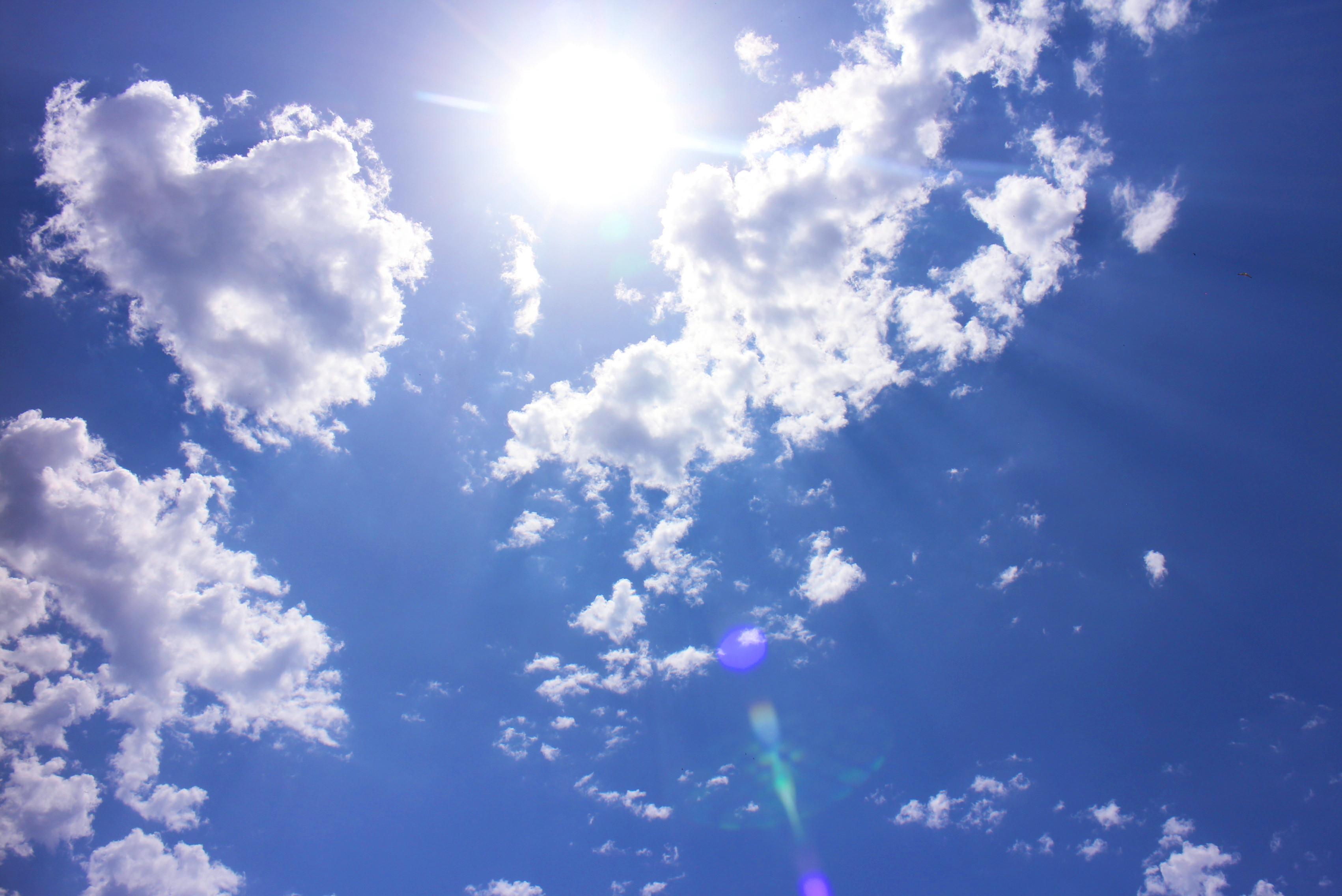 巴塞罗那 夏季 阳光 天空