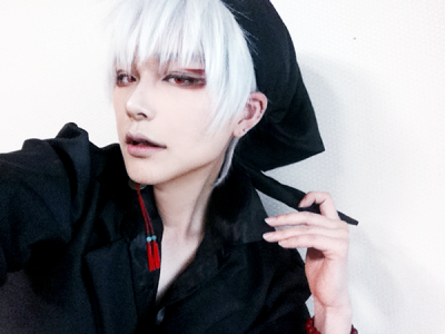 *cosplay*神还原cosplay,鬼灯的冷彻,白泽,coser:reach青春(来自韩国