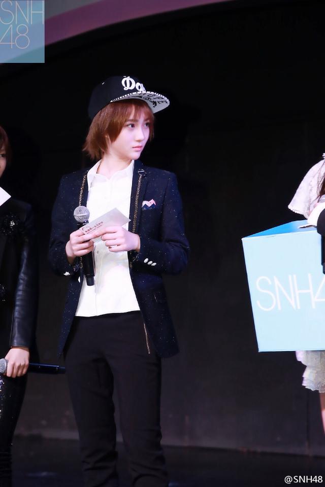 snh48 赵嘉敏 savoki 男装