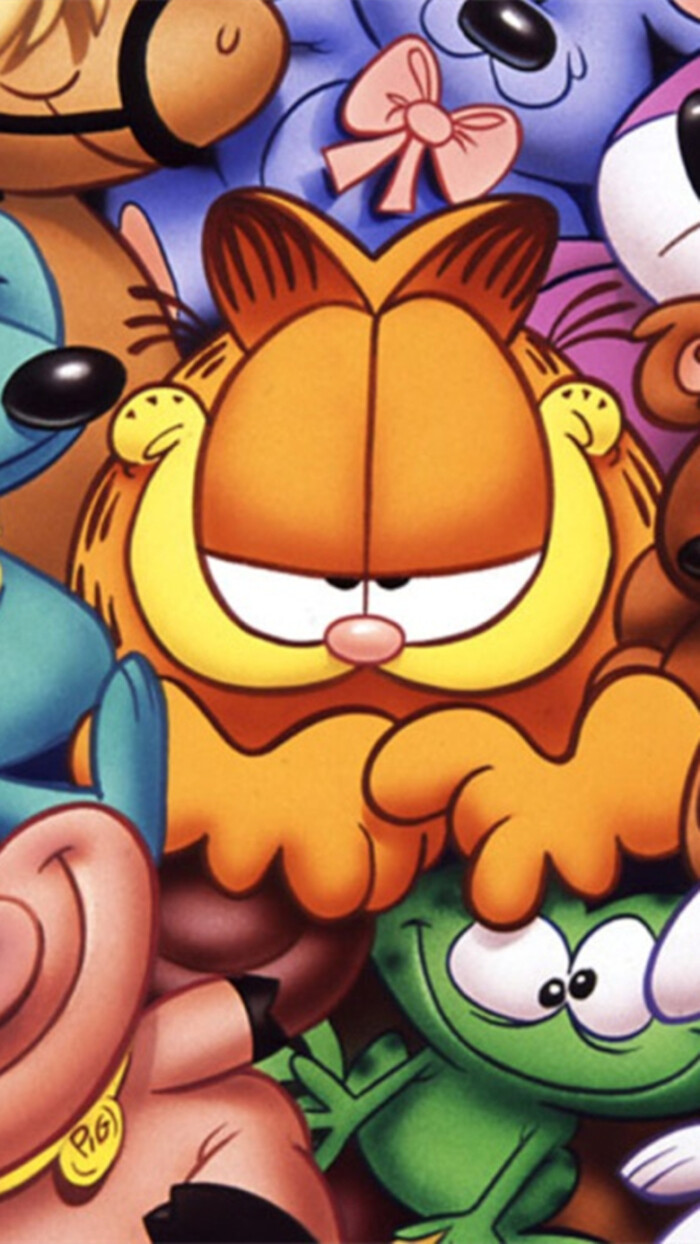 iphone 壁纸 加菲猫 garfield