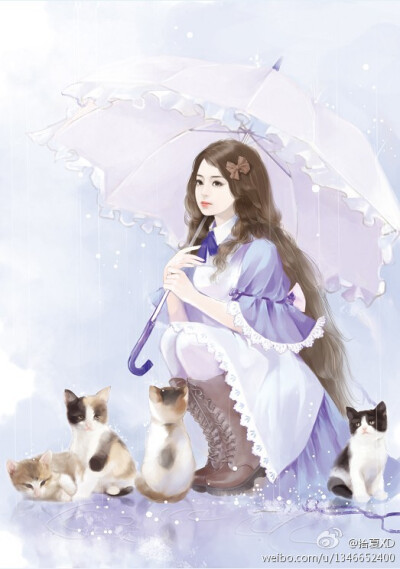 手绘现代人物