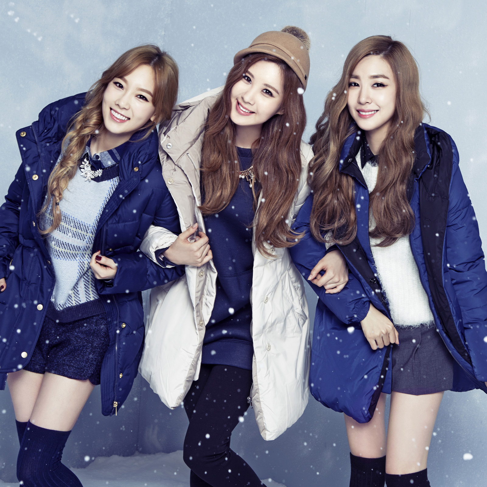 少女时代 tts 金泰妍 黄美英 徐珠贤 mixxo 2015 winter look book