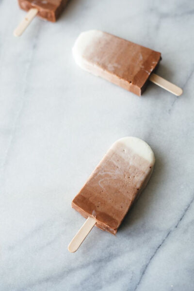 巧克力酸奶冰棍