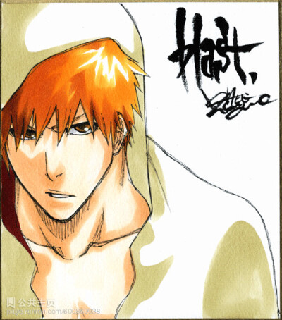 《bleach》 《境·界》死神 日本 漫画原画 #久保带人