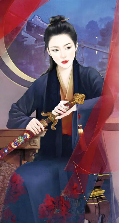 手绘古装