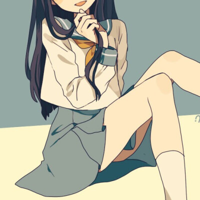 二次元 动漫少女 图片 萌美 背影 萝莉 御姐 傲娇