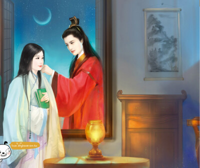 手绘古装