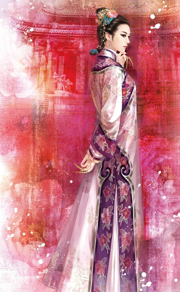 手绘古装