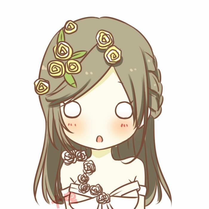 炫舞时代q版头像#动漫头像#纯色#动漫女头#二次元