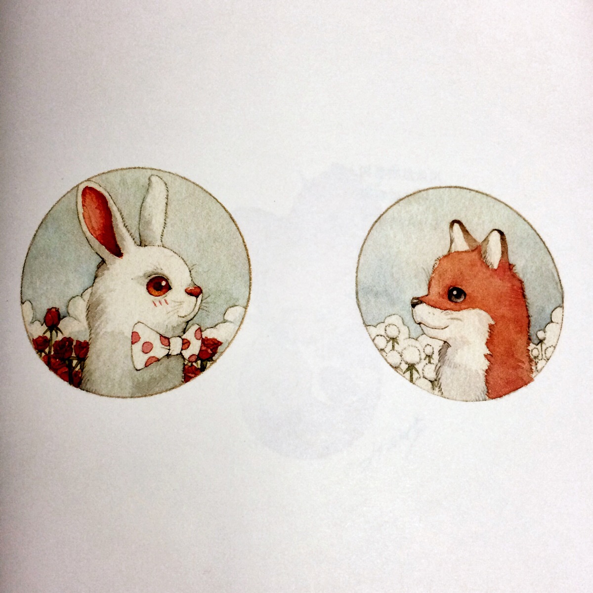 小兔子和小狐狸是一对很要好的朋友.
