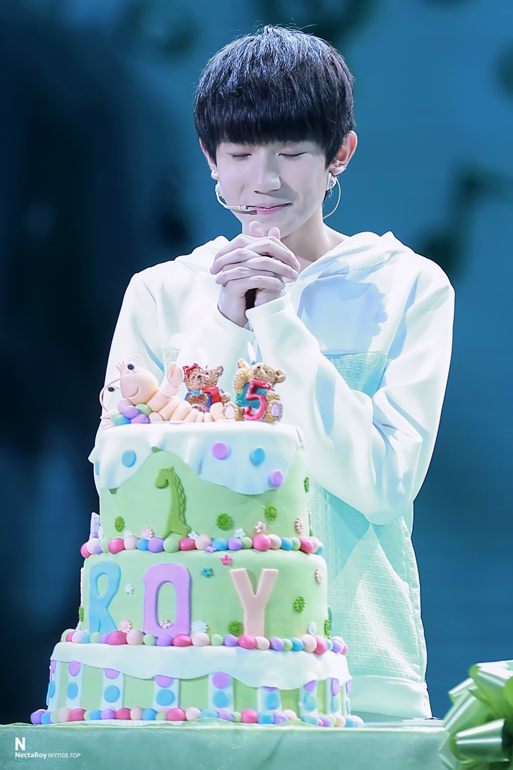 tfboys王源 151108《王源的森林小夜曲》生日会cr:_nectaroy