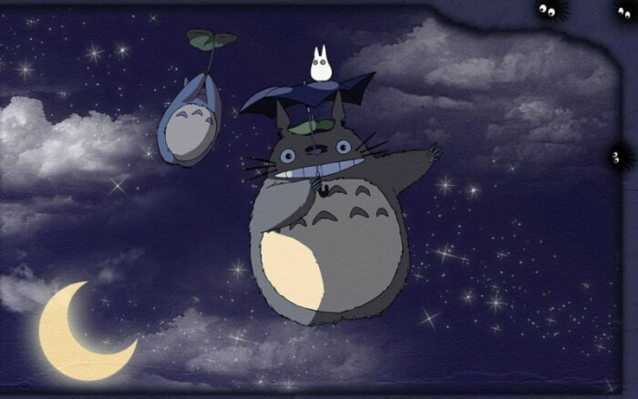 月亮走了,星星却更亮了.这时,龙猫却悄悄地来了.『龙猫小镇』