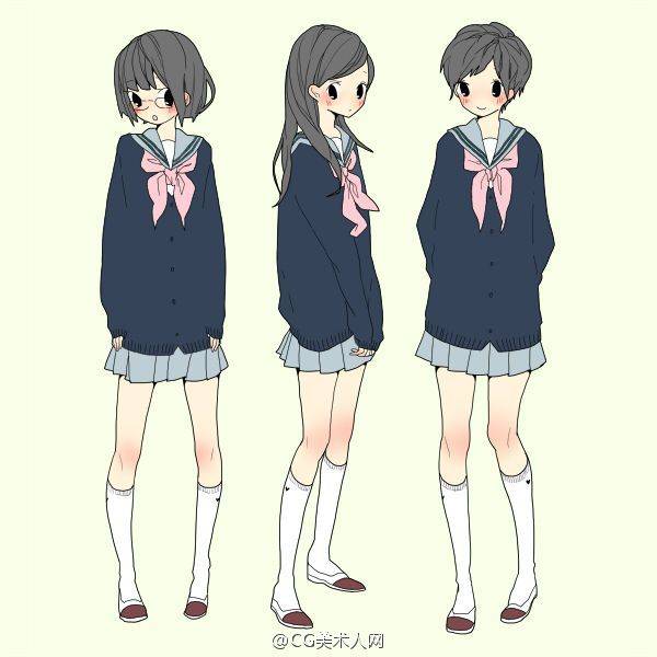 日本女生校服