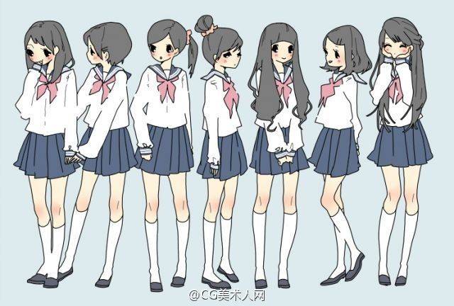 日本女生校服