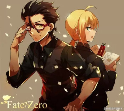 fate 热血 枪剑 吾王 双王 枪哥 金闪闪 saber 动漫 二次元