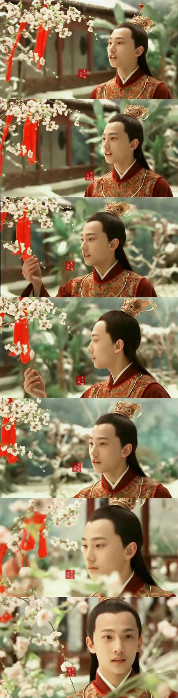 杨洋《新红楼梦》【贾宝玉】面若中秋之月,色如春晓之花,鬓若刀裁,眉