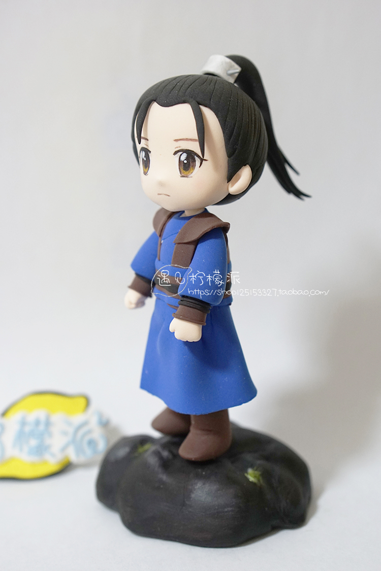 琅琊榜 飞流 吴磊 自制手办 超轻粘土