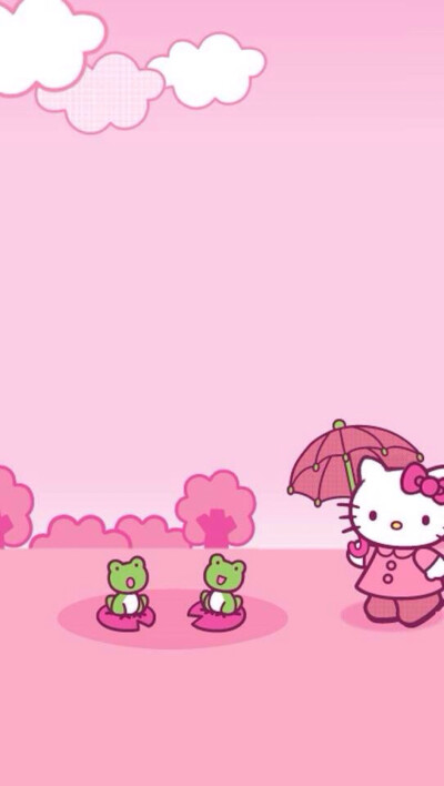 hellokitty控 可爱 猫咪 粉色 组合 壁纸 萌 桌面壁纸 高清壁纸 无